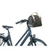 Basil Bohème City Bag - élégant sac vert à main, à bandoulière et à guidon pour femmes, adapté aux vélos électriques et aux vélos de ville - noir