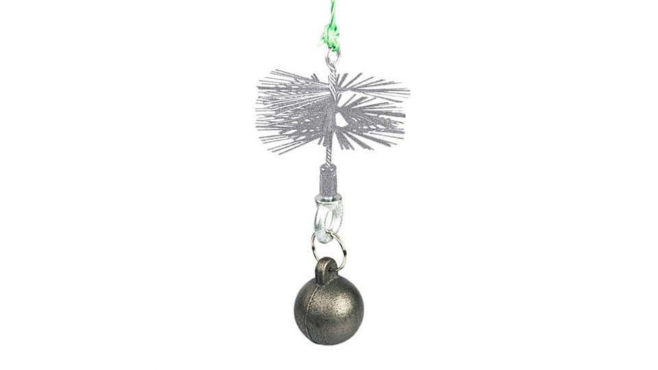 Tools Dario Tools Dario CMB207510 Kit de balayage de cheminées sans pinceau avec une balle de 2 kg