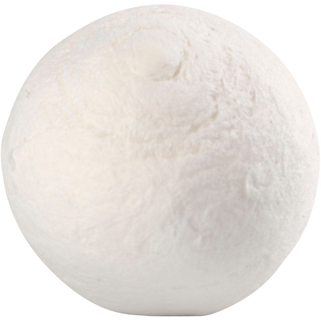 Boules Creativ company, d 30 mm, blanches, 10 pièces, 1 boîte