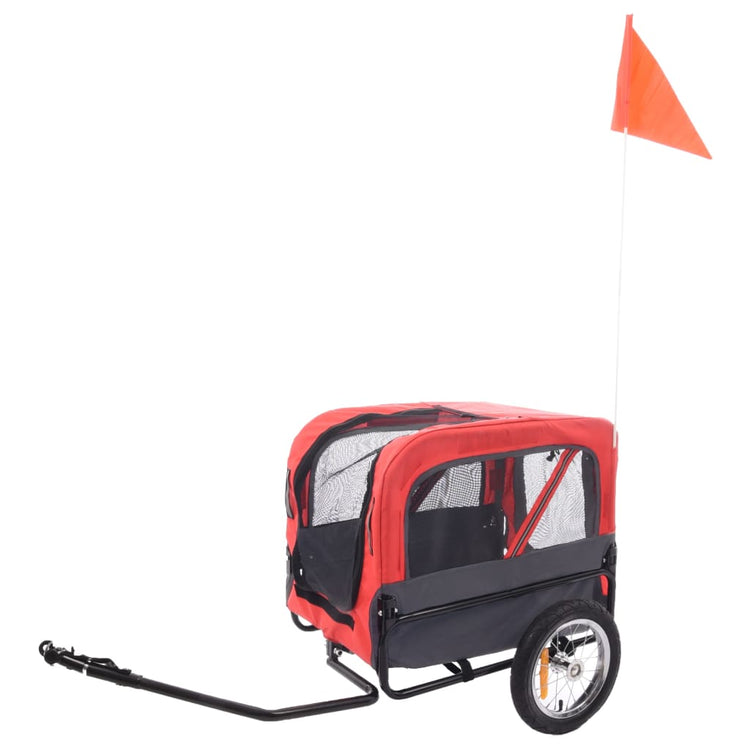 Flamingo Flamingo Dog Bike Cart Romero 59.5x43x51 cm rouge