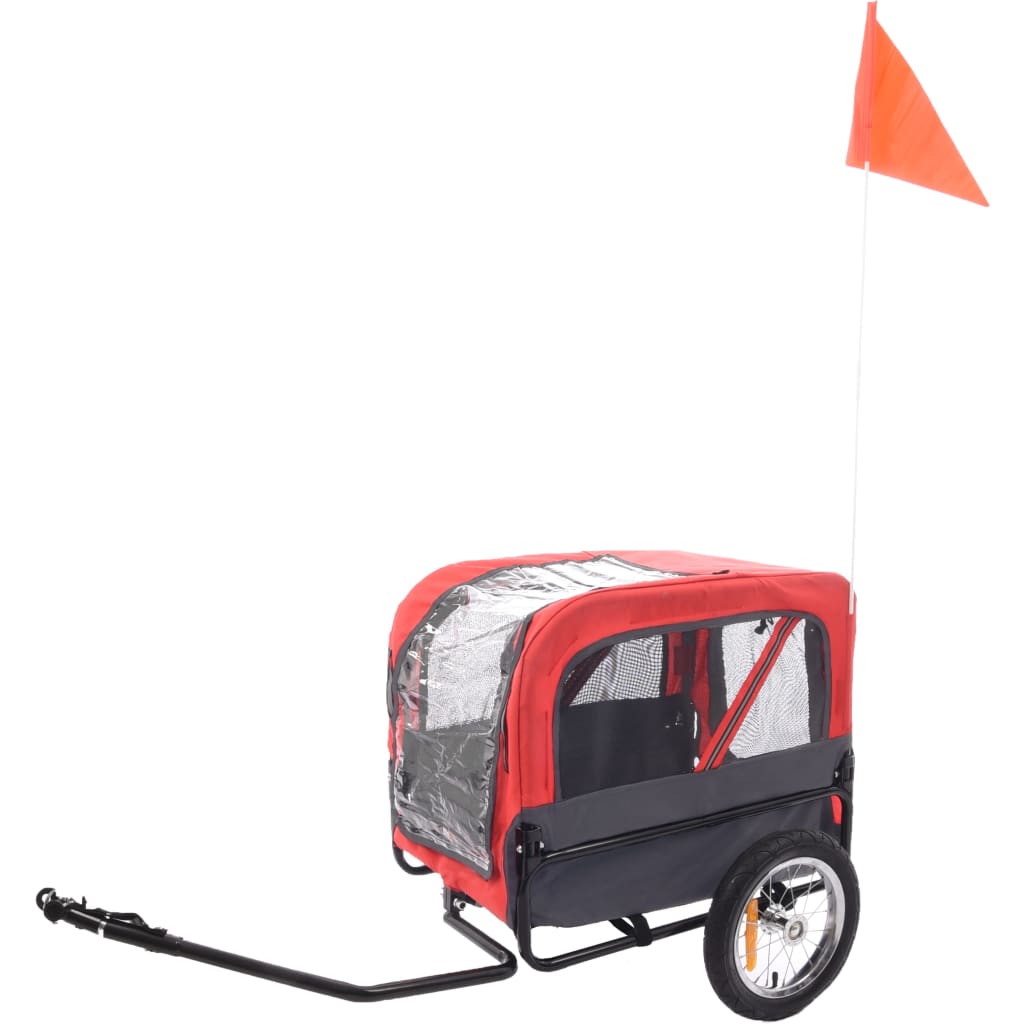 Flamingo Flamingo Dog Bike Cart Romero 59.5x43x51 cm rouge