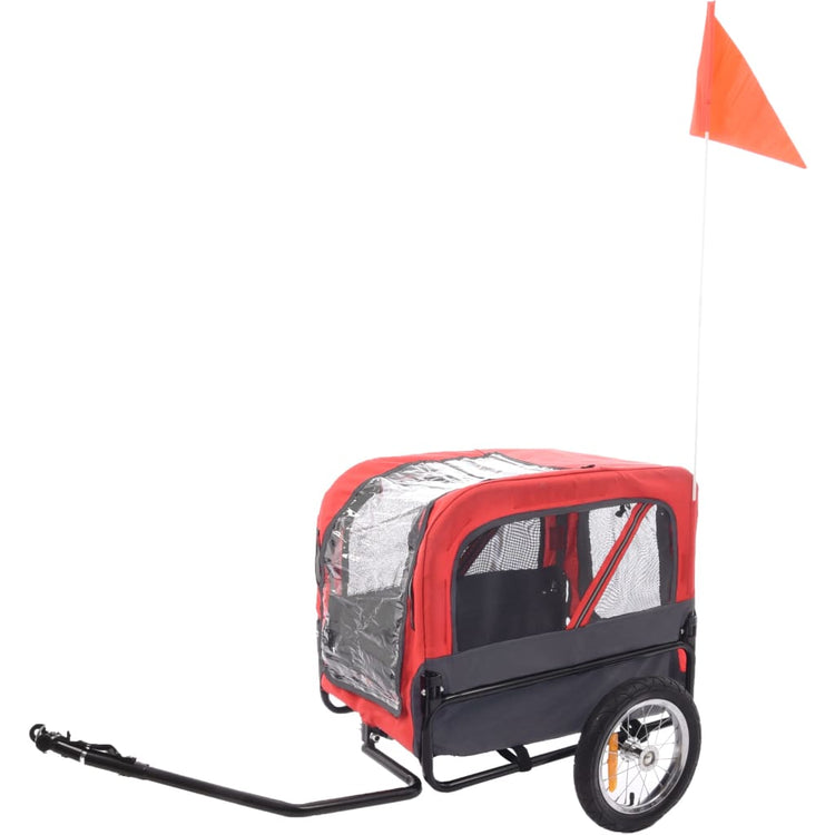 Flamingo Flamingo Dog Bike Cart Romero 59.5x43x51 cm rouge