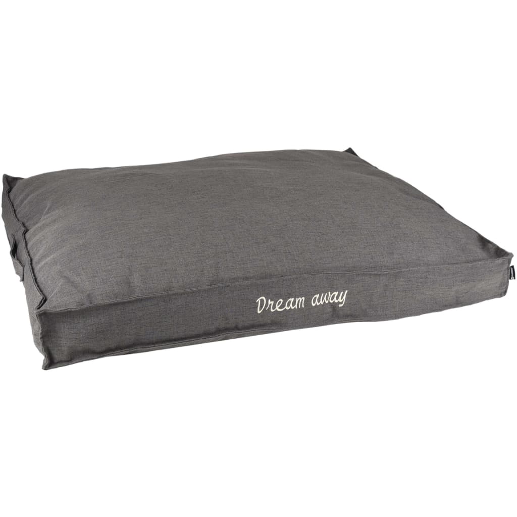 Flamingo Flamingo Dog Cushion avec fermeture à glissière à l'extérieur 100x70 cm Gray