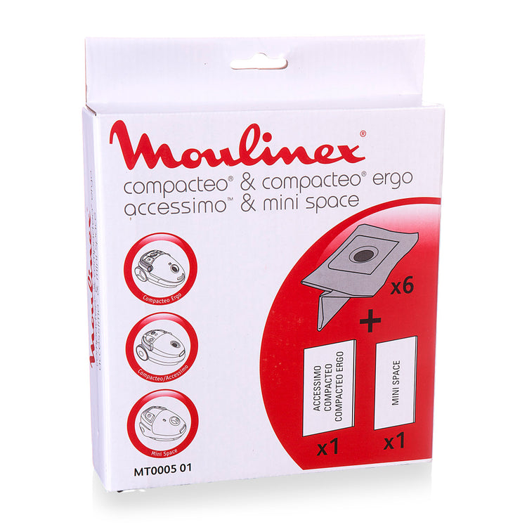 Moulinex Moulinex 2681048050 MT000501 Sac à poussière Compacto ACC