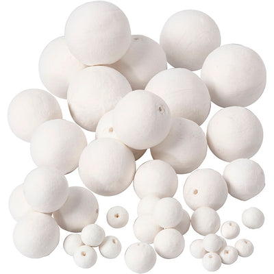 Crétiv Company Cotton Balls White, 42st.