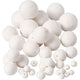 Crétiv Company Cotton Balls White, 42st.