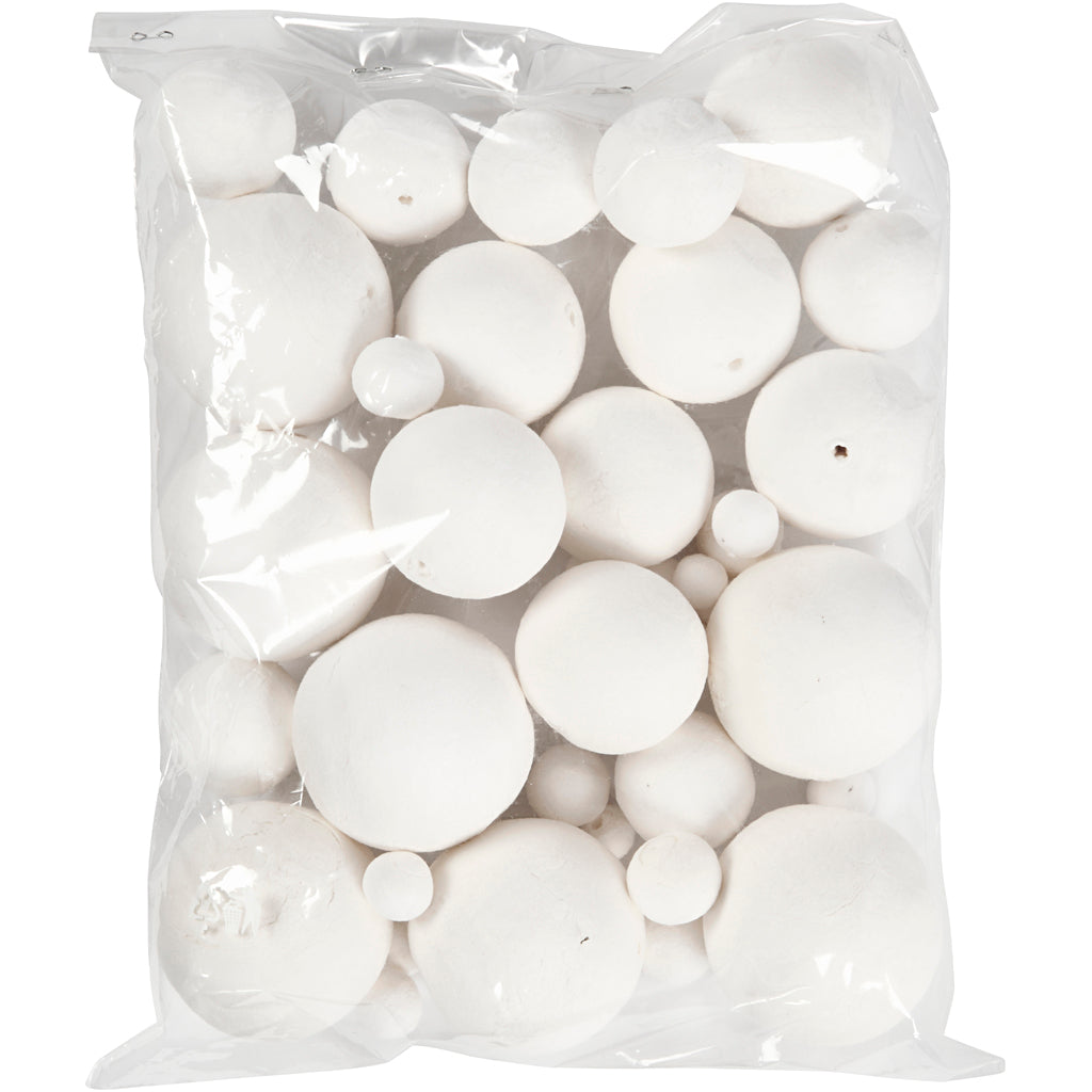 Crétiv Company Cotton Balls White, 42st.