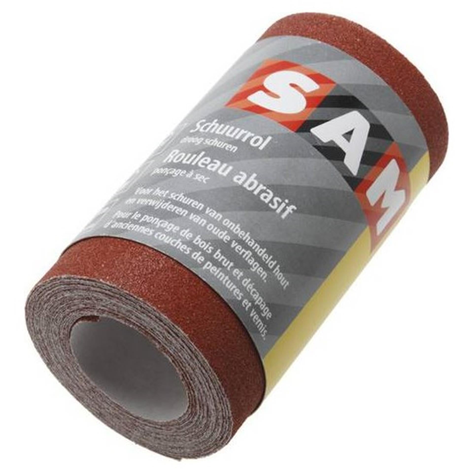 Papier de verre Sam en rouleau p100