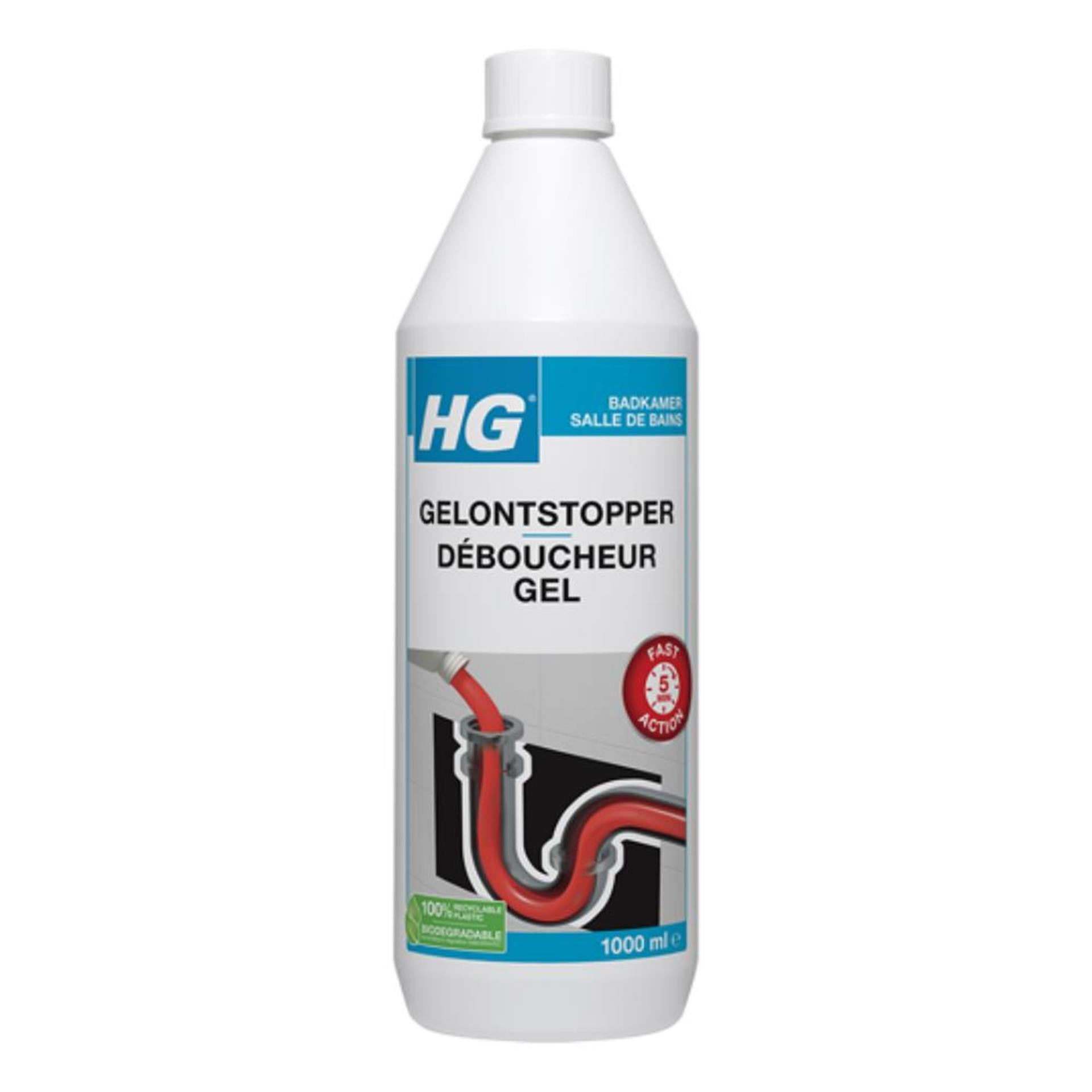 Hg gel déboucheur 1l