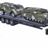 Transporteur de camions moulés à 2 jeux avec des réservoirs, 24 cm