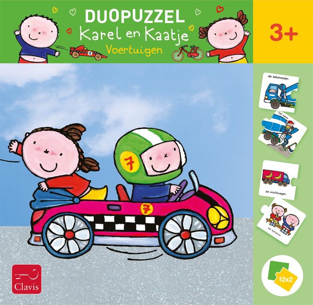 Duo puzzle Karel et Kaatje. 2+