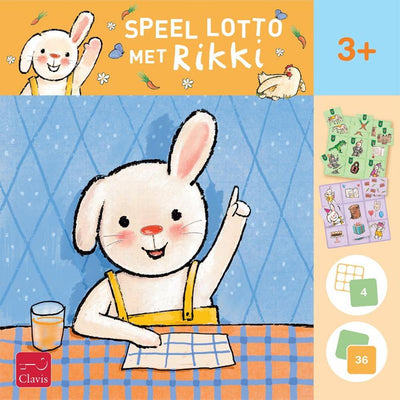 Clavis Publishers joue au loto avec Rikki. 3+.