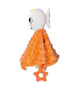 Doudou petit poisson blanc (orange).