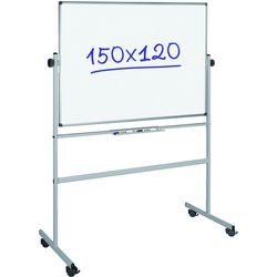 Tableau blanc inclinable Viking 150x120cm magnétique double face