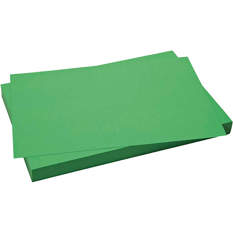 CARITE CARIVER CARTE, FEUILLE 50X70 CM, 270 GR, GRASS GREEN, 10 FEUILLE 1 BOX