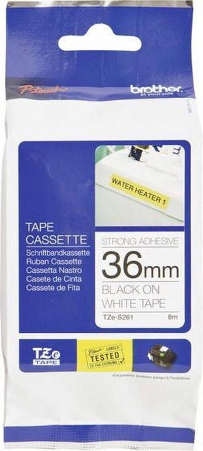 Ruban pour imprimante d'étiquettes Brother tzes261 tz