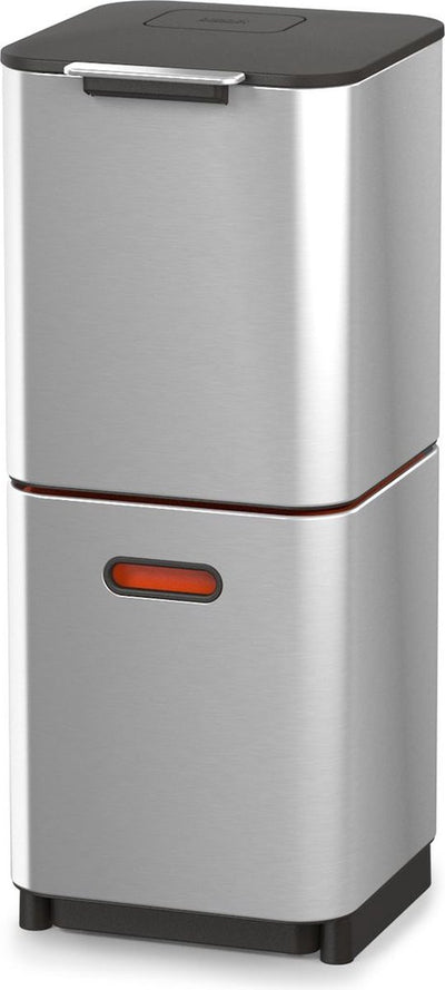 Joseph joseph poubelle intelligente totem 2.0 recycleur compact - 40 l - argent