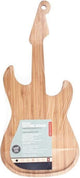 Planche à découper Kikkerland - accessoire de cuisine - forme guitare - 100% bambou