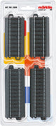 Märklin start up - jeu de rails droits (contenu 6 pièces)