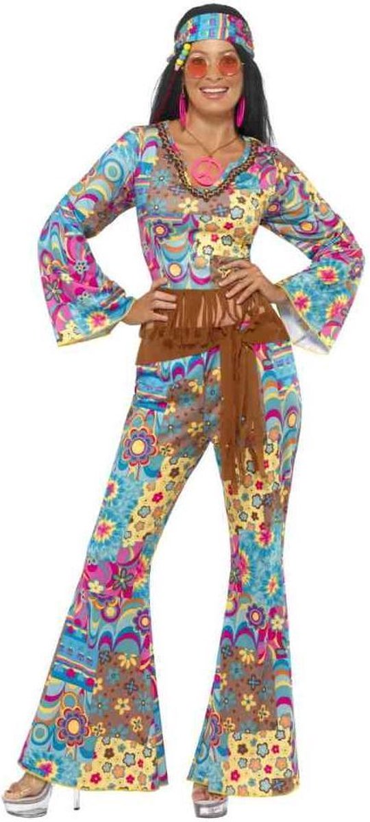 Déguisement hippie flower power de Smiffy