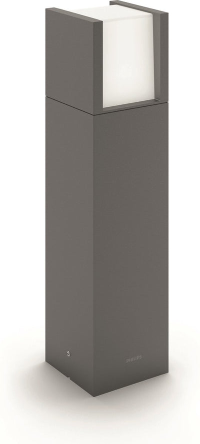 Philips LED Lampe sur pied Philips Arbor pour l'extérieur - lumière blanc chaud - petite