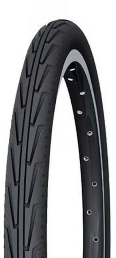 Pneu urbain robuste Michelin diabolo city 500 20'' x 37 noir 20'' x 37