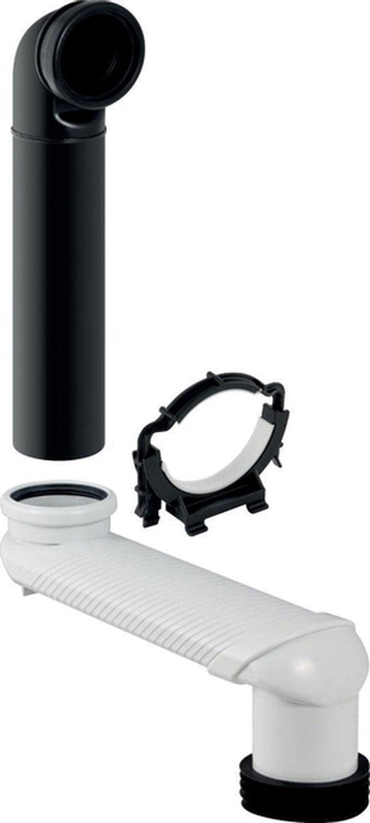 Coude d'évacuation monolithique Geberit d90 WC au sol avec coude sauté d90 110