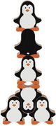 Jeu d'empilement en bois goki pinguin
