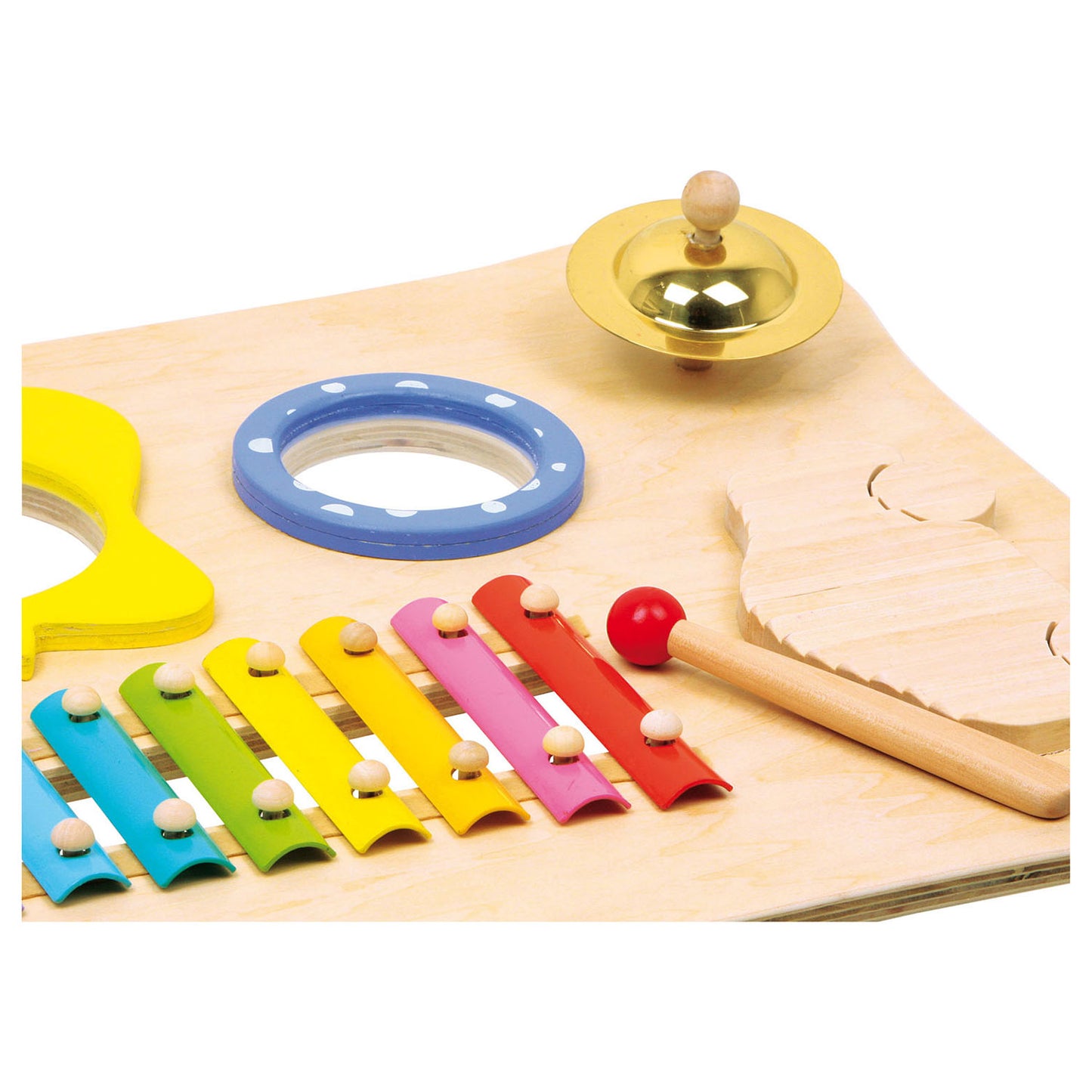 Petit pied - table de musique en bois