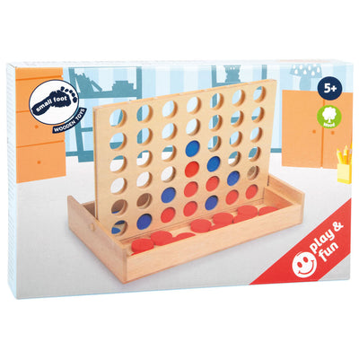 Petit pied quatre sur une ligne de jeu de jeu de voyage