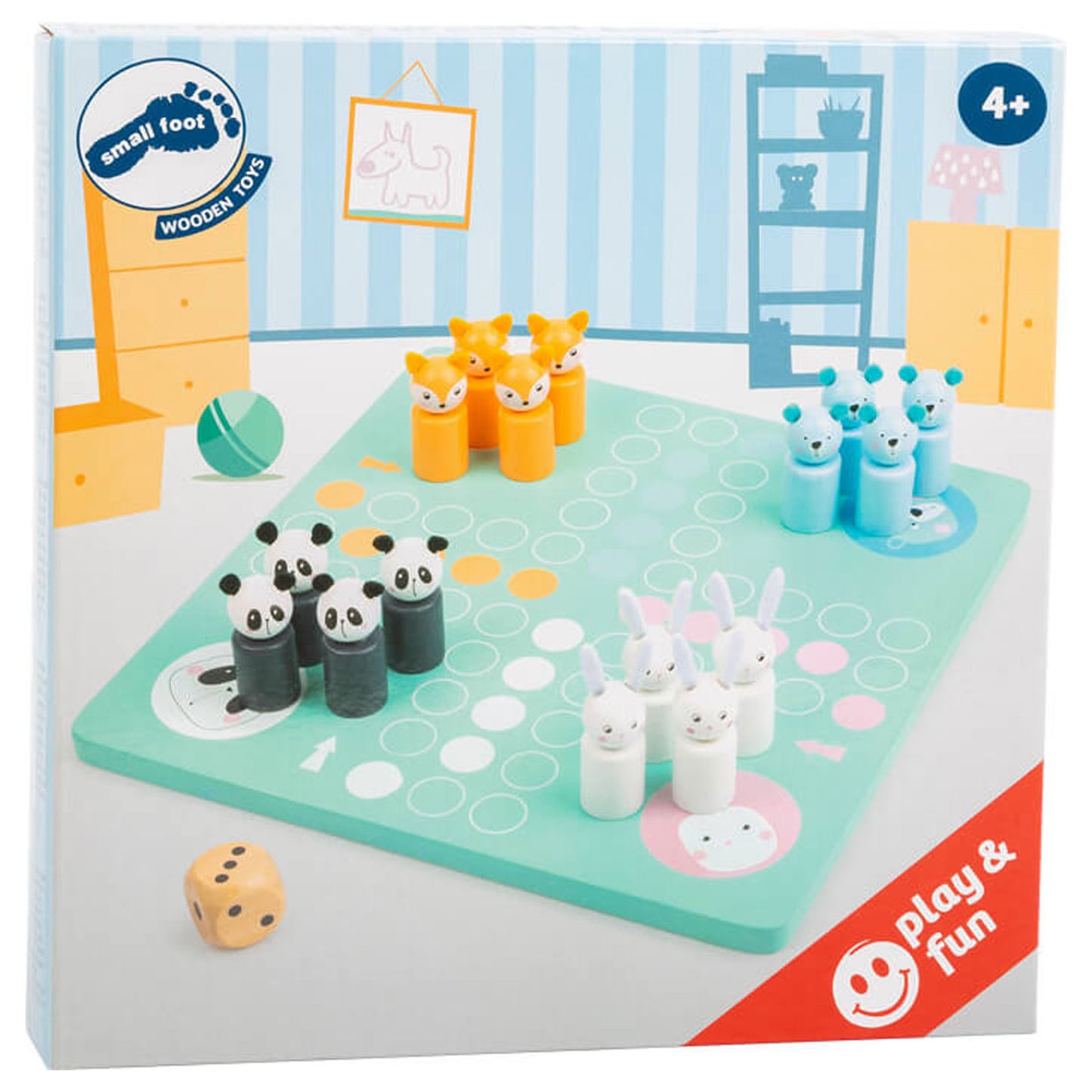 Petit pied Ludospel Dieren Wood