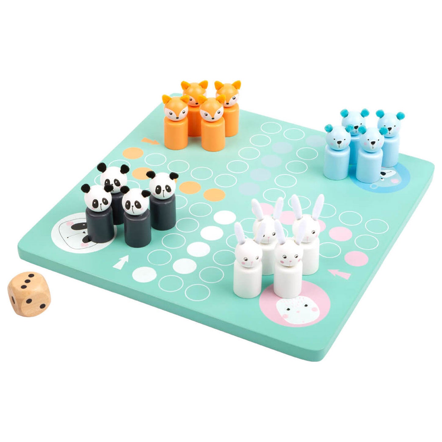 Petit pied Ludospel Dieren Wood