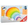 Blocs de construction en bois de petit pied Rainbow XL, 14dlg.