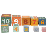 Blocs d'empilement de petits pieds en carton, 10dlg. - afbeelding 5