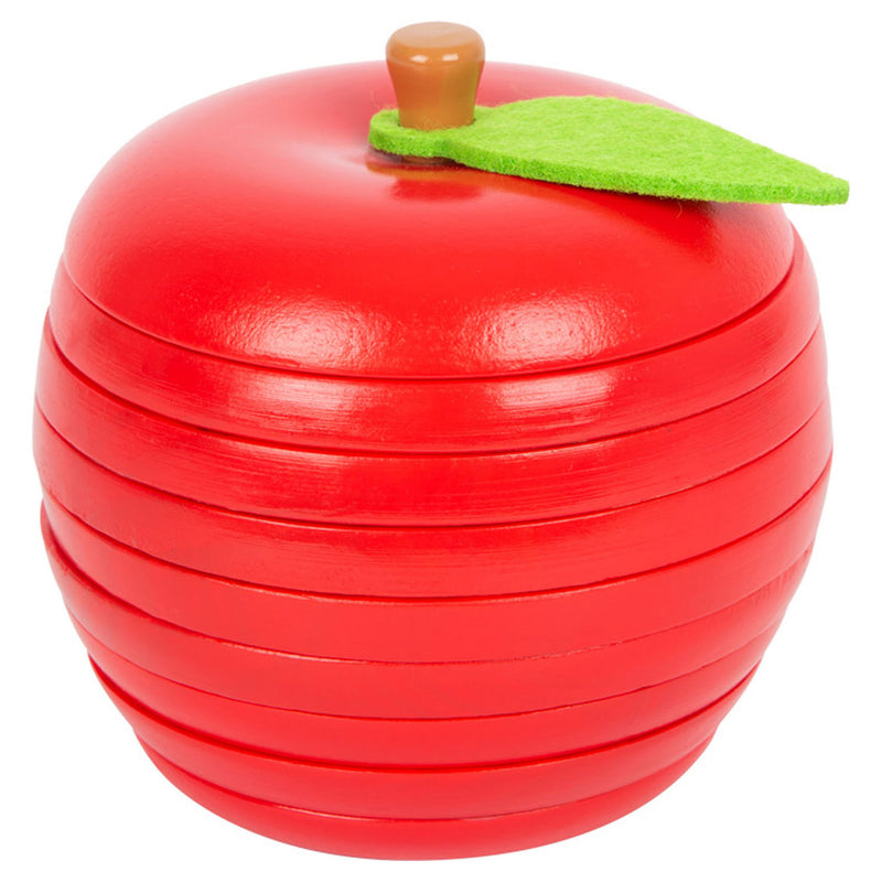 Jeu d'empilement en bois petit pied pomme