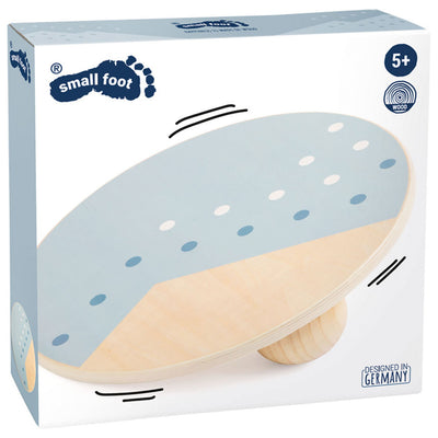 Banque d'équilibre en bois petit pied bleu