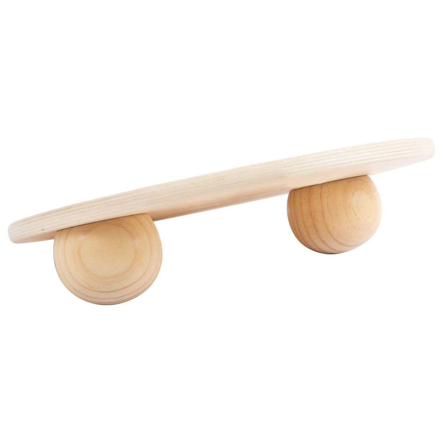 Banque d'équilibre en bois petit pied bleu