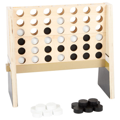 Petit pied quatre sur 1 ligne en bois Golden Edition