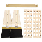 Petit pied quatre sur 1 ligne en bois Golden Edition - afbeelding 5
