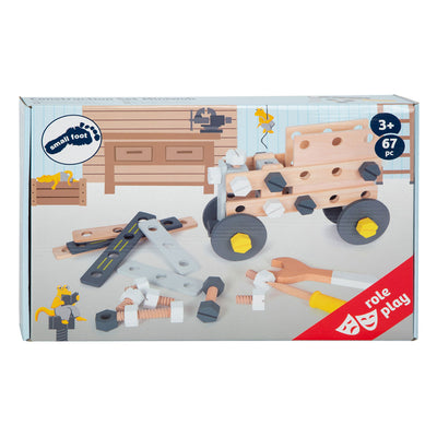 Small Foot Wooden Construction Set Miniwob, 67dlg.