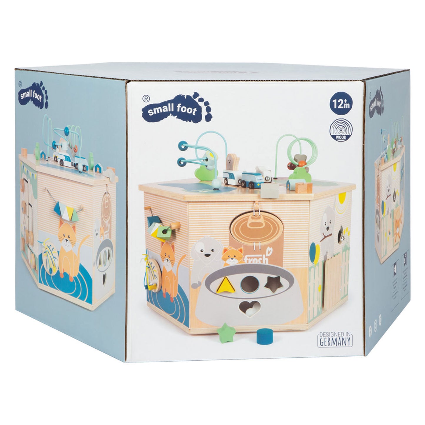 Petit pied xxl activités animaux cube
