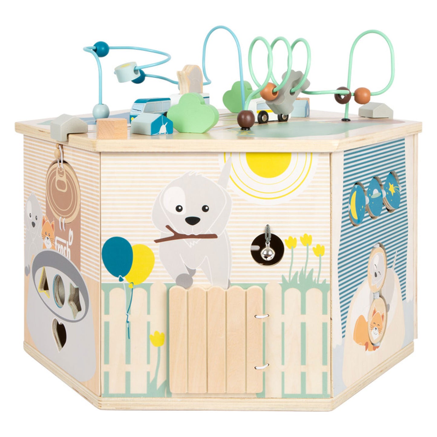 Petit pied xxl activités animaux cube