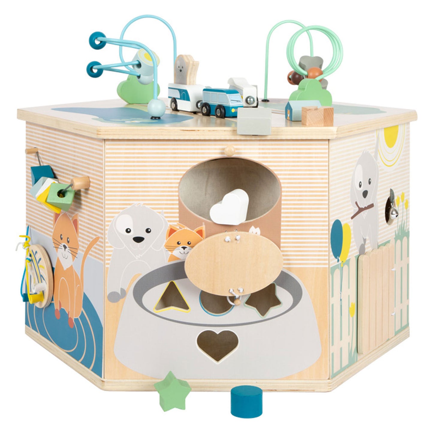 Petit pied xxl activités animaux cube