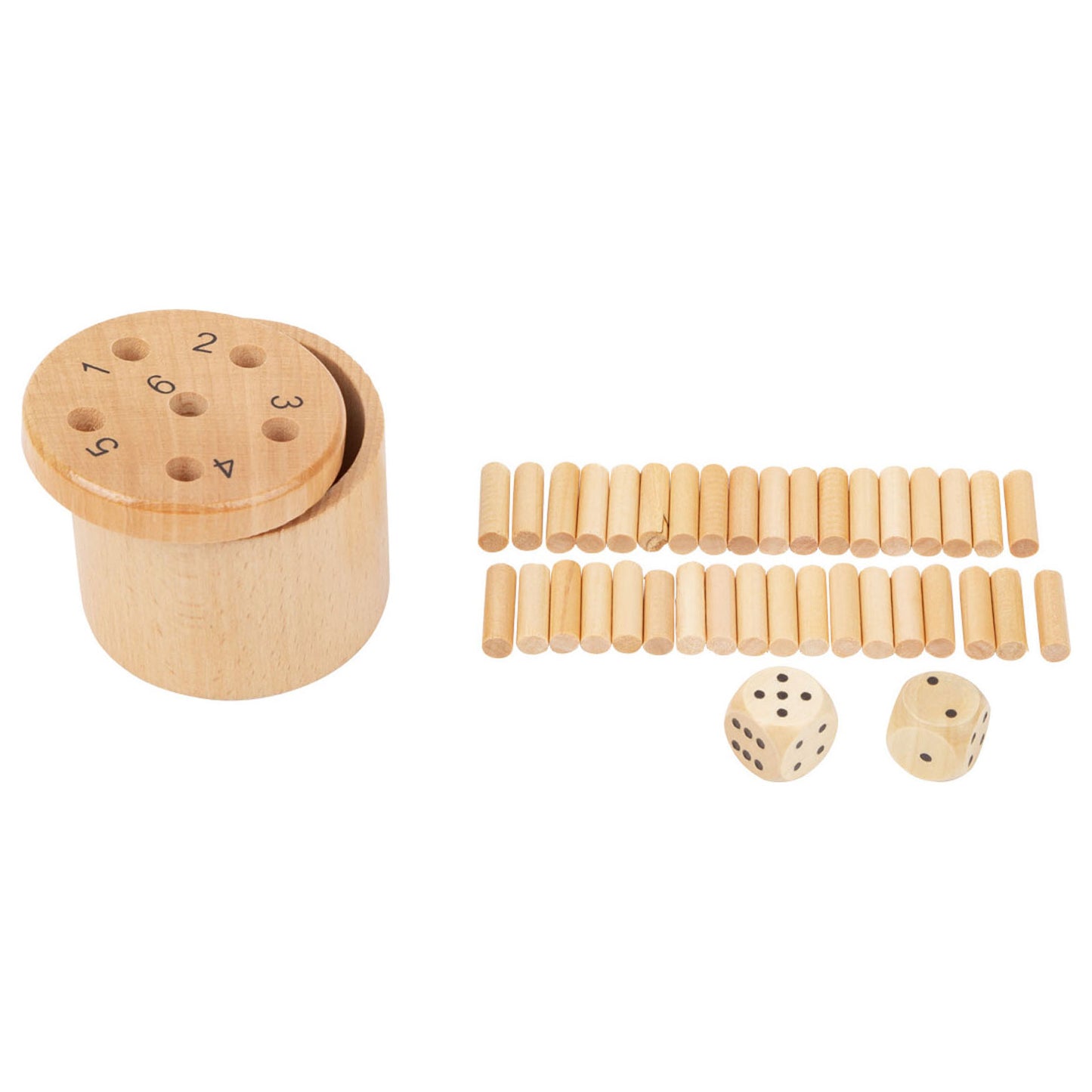 Small Foot Dice Game Super Six Dice