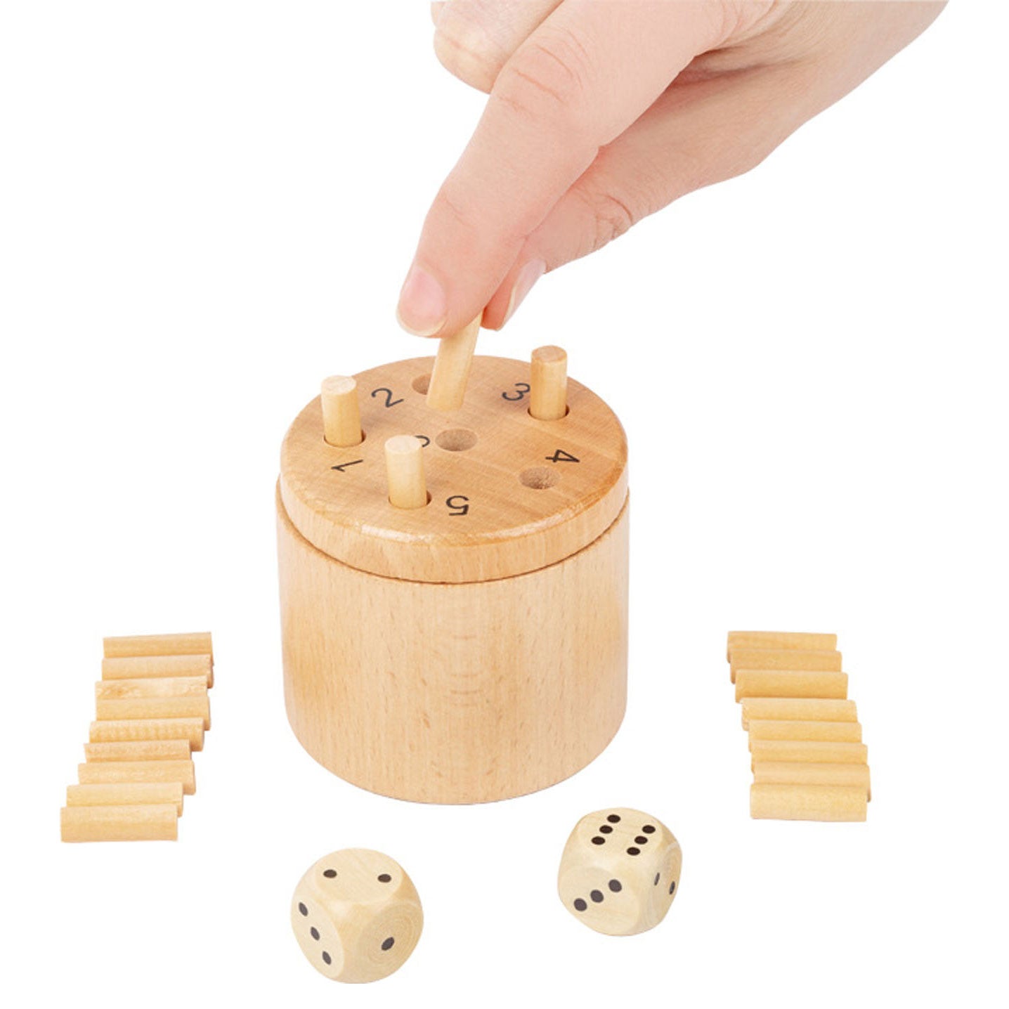 Small Foot Dice Game Super Six Dice