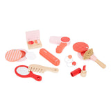 Makeuvré de jeu rétro en bois de petit pied dans une valise - afbeelding 4