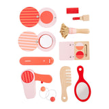 Makeuvré de jeu rétro en bois de petit pied dans une valise - afbeelding 5
