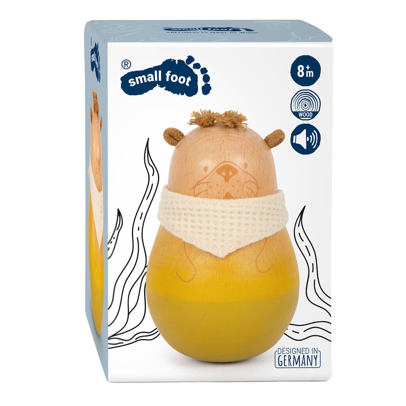 Petite gobelet en bois