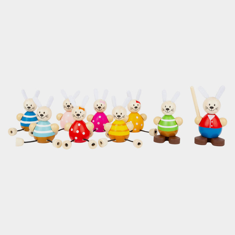 Small Foot Wooden Poppenhuis Rabbit School Class Play Play