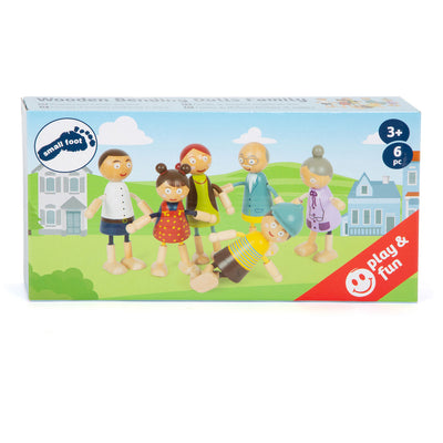 Small Foot Wooden Dollhouse Bigbaar Family, 6e.